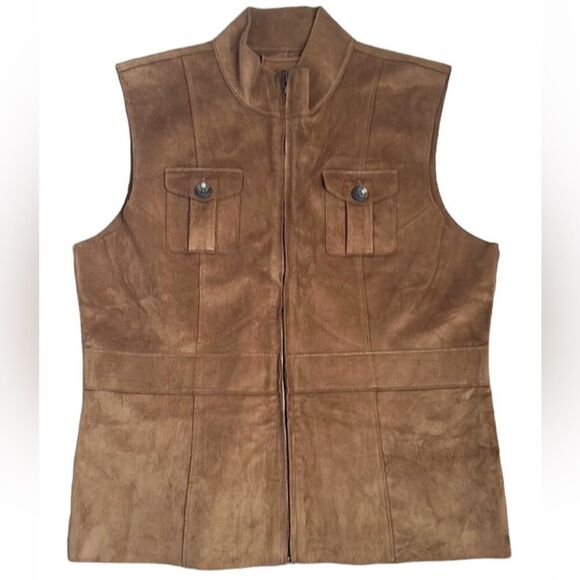 Ralph Lauren Faux Suede Vest - Picture 1 of 5
